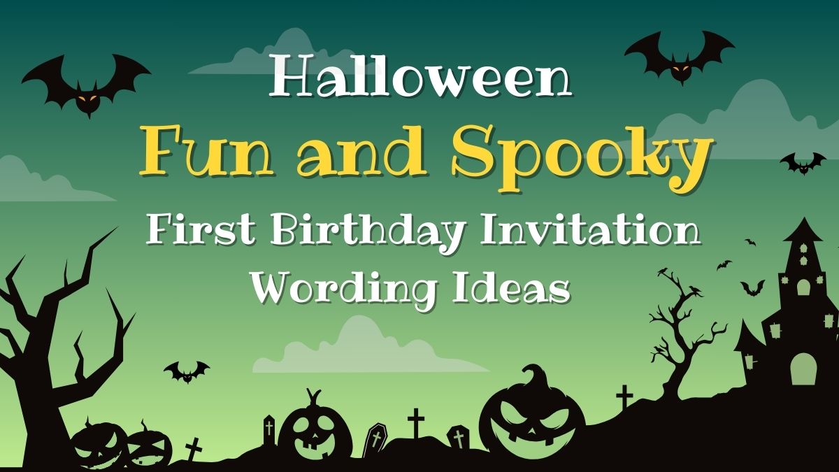 First Birthday Invitation Wording Ideas